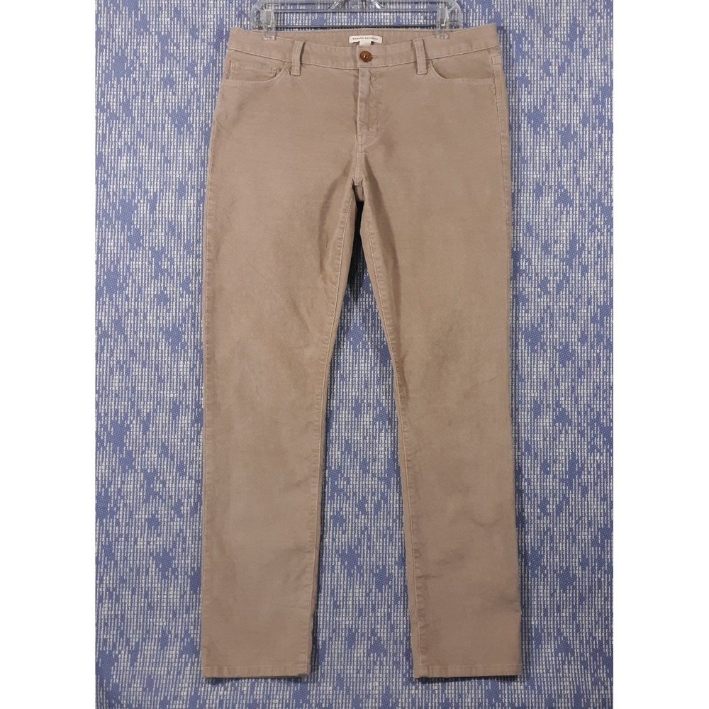 Banana Republic We Skinny Corduroy Pants Millstone Womens Size 32 x 32